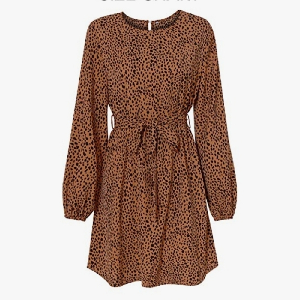NWT Leopard Print dress